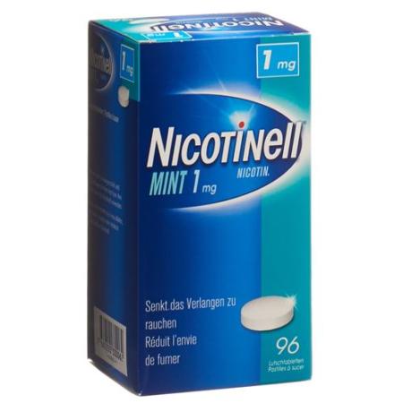 Nicotinell lozenges 1 mg mint 96 pcs - PrimeCare Global