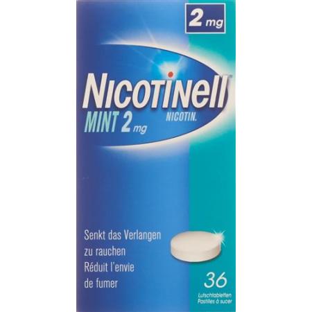 Nicotinell lozenges 2 mg mint 36 pieces - PrimeCare Global