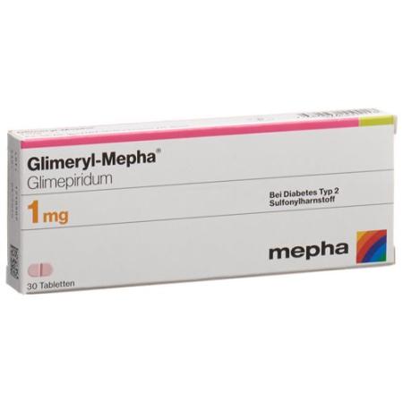 GLIMERYL Mepha Tabl 1 mg - PrimeCare Global