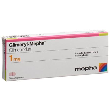 GLIMERYL Mepha Tabl 1 mg - PrimeCare Global