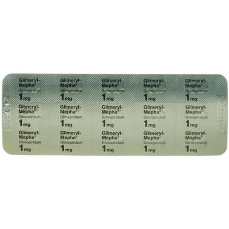 GLIMERYL Mepha Tabl 1 mg - PrimeCare Global