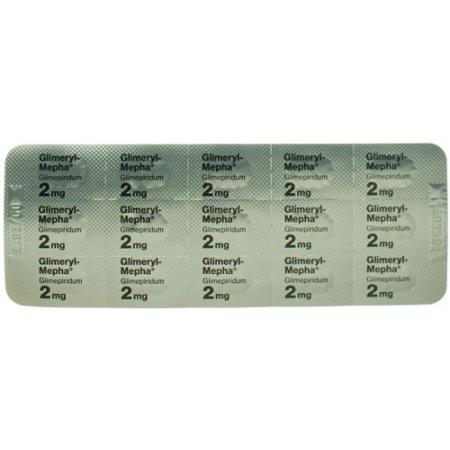 Glimeryl-Mepha Tabl 2 mg 120 pcs - PrimeCare Global