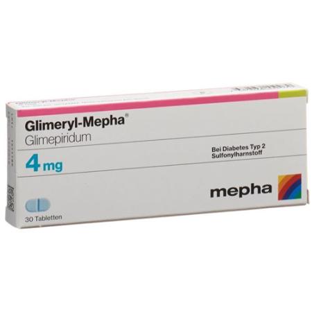 GLIMERYL Mepha Tabl 4 mg - PrimeCare Global