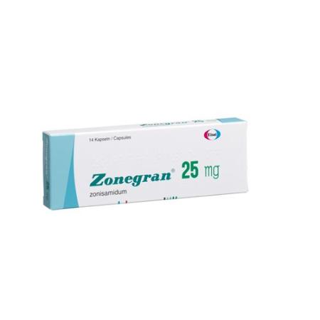 Zonegran Caps 25 mg 14 pcs - PrimeCare Global