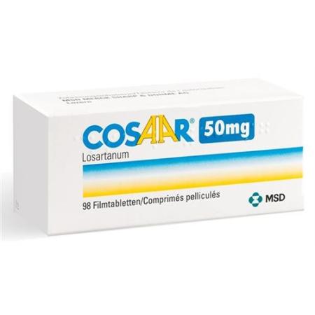 Cosaar Filmtablet 50 mg 98 pcs - PrimeCare Global