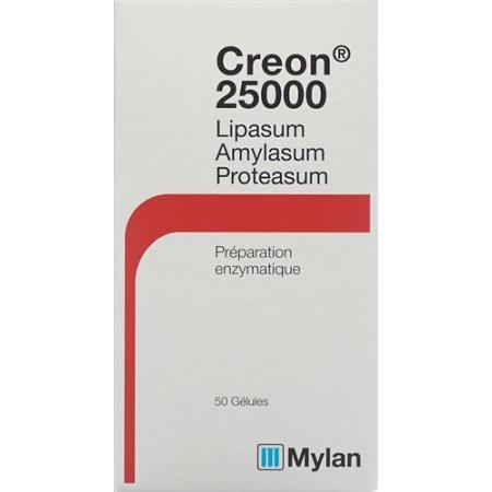 Creon 25000 caps bottle 50 pcs - PrimeCare Global