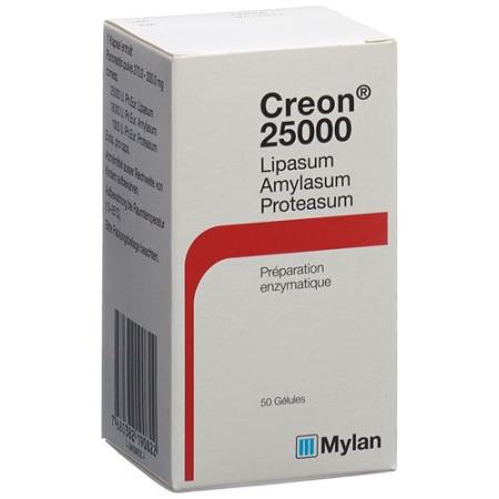 Creon 25000 caps bottle 50 pcs - PrimeCare Global