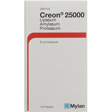 Creon 25000 caps bottle 100 pcs - PrimeCare Global