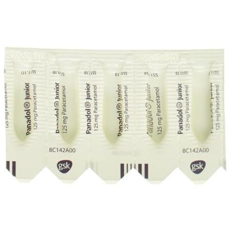 Panadol Junior Supp 125 mg 10 pcs - PrimeCare Global