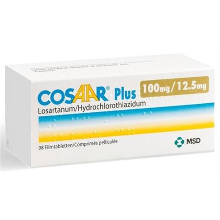 Cosaar Plus film tabl 100/12.5 98 pcs - PrimeCare Global