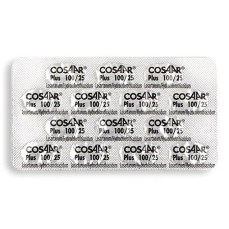 Cosaar Plus film tabl 100/25 98 pcs - PrimeCare Global