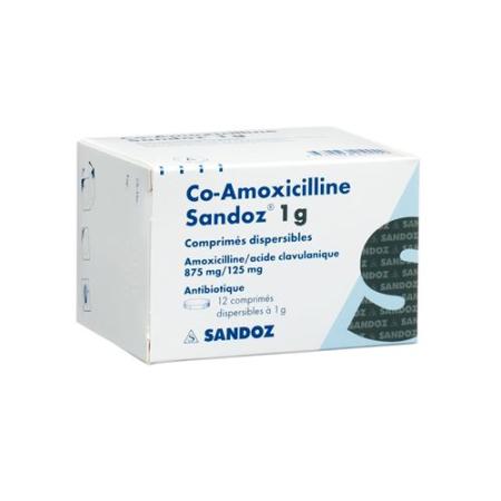 Co-Amoxicillin Sandoz Disp Tabl 1 g 12 pcs - PrimeCare Global