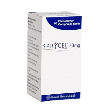 Sprycel film tabl 70 mg bottle 60 pcs - PrimeCare Global