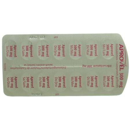Aprovel 300 film tablets 300 mg 98 pcs - PrimeCare Global