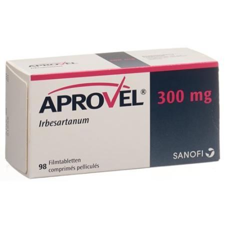 Aprovel 300 film tablets 300 mg 98 pcs - PrimeCare Global