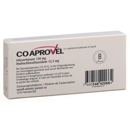CoAprovel film tabl 150/12.5 28 pcs - PrimeCare Global