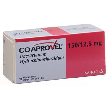 CoAprovel Filmtablet 150/12.5 98 pcs - PrimeCare Global