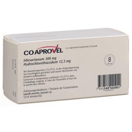 CoAprovel film tabl 300/12.5 98 pcs - PrimeCare Global
