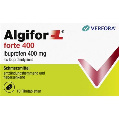 Algifor-L forte film-coated tablets 400 mg 10 pcs - PrimeCare Global