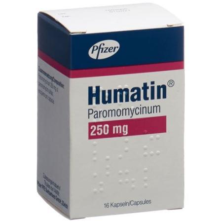 Humatin Caps 250 mg 16 pcs - PrimeCare Global