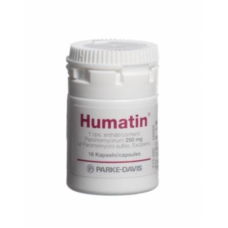 Humatin Caps 250 mg 16 pcs - PrimeCare Global