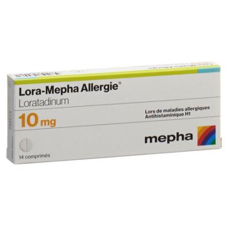 Lora-Mepha Allergy tablets 10 mg 14 pcs - PrimeCare Global