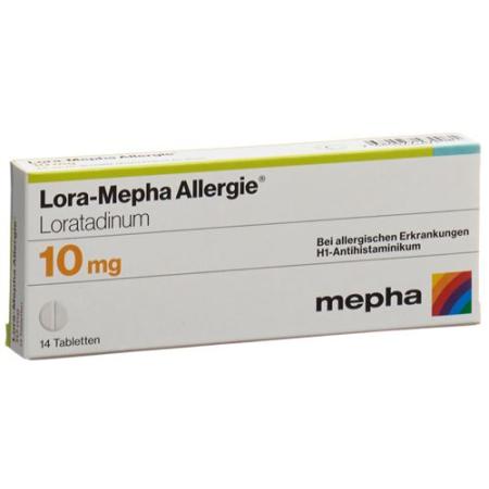 Lora-Mepha Allergy tablets 10 mg 14 pcs - PrimeCare Global