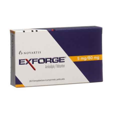 Exforge Filmtablet 5mg/80mg 98 pcs - PrimeCare Global