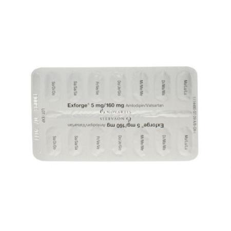 Exforge Filmtablet 5mg/160mg 98 pcs - PrimeCare Global