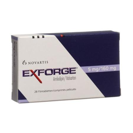 Exforge Filmtablet 5mg/160mg 98 pcs - PrimeCare Global