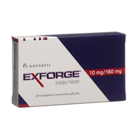 Exforge Filmtablet 10mg/160mg 98 pcs - PrimeCare Global