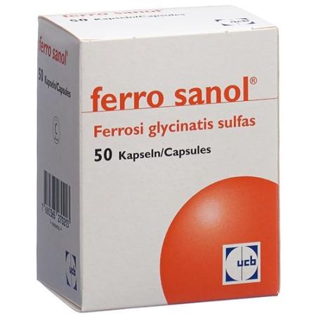 ferro sanol caps 100 mg 50 pcs - PrimeCare Global
