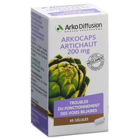 Arkocaps artichoke capsules 200 mg vegetable Ds 45 pcs - PrimeCare Global