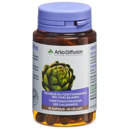 Arkocaps artichoke capsules 200 mg vegetable Ds 45 pcs - PrimeCare Global