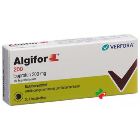Algifor-L film-coated tablets 200 mg 20 pcs - PrimeCare Global