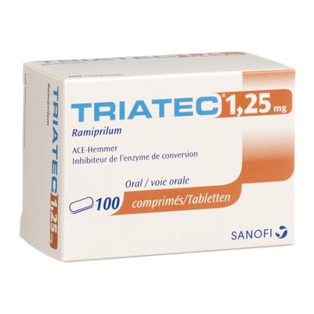Triatec Tabl 1.25 mg 100 pcs - PrimeCare Global