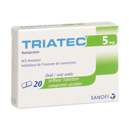 Triatec Tabl 5 mg 20 pcs - PrimeCare Global