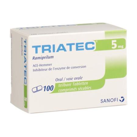 Triatec Tabl 5 mg 100 pcs - PrimeCare Global