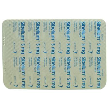 Sibelium Tabl 5 mg 20 pcs - PrimeCare Global