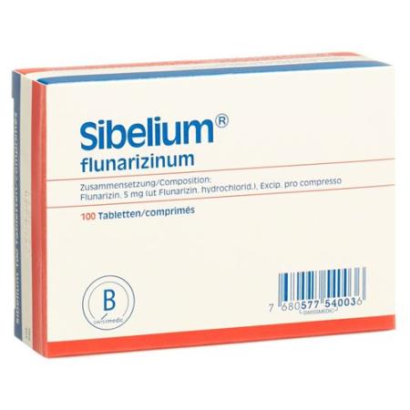 Sibelium Tabl 5 mg 100 pcs - PrimeCare Global