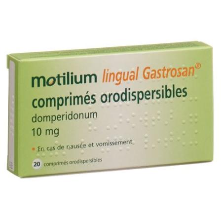 MOTILIUM LINGUAL GASTROSAN 10 MG 20 PCS - PrimeCare Global