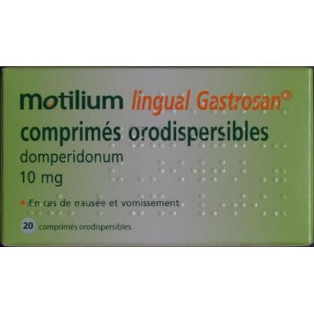 MOTILIUM LINGUAL GASTROSAN 10 MG 20 PCS - PrimeCare Global