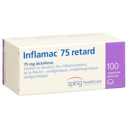 INFLAMAC RETARD RET FILMTABL 75 MG 100 S - PrimeCare Global