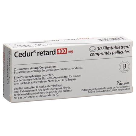 CEDUR retard Ret film tablet 400 mg - PrimeCare Global