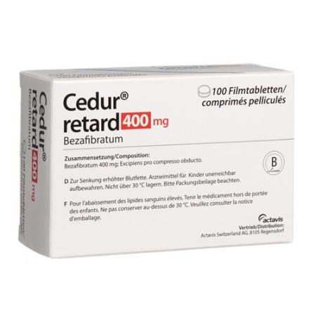 CEDUR retard Ret film tablet 400 mg - PrimeCare Global