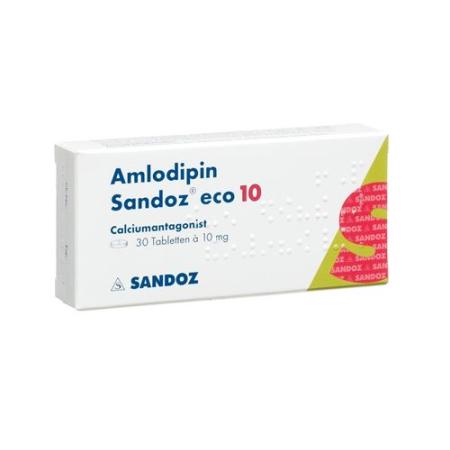 Amlodipine Sandoz eco Tabl 10 mg 100 pcs - PrimeCare Global
