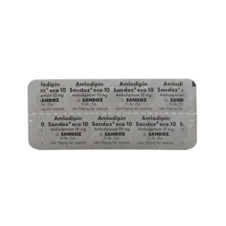 Amlodipine Sandoz eco Tabl 10 mg 100 pcs - PrimeCare Global