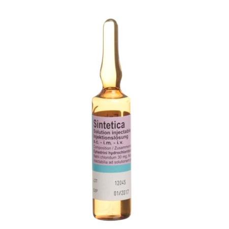 Ephedrine Sintetica Inj Loes 50mg/5ml 10amp 5ml - PrimeCare Global