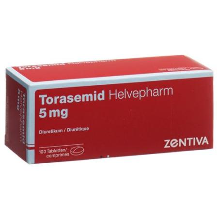 Torasemid Helvepharm 5 mg 100 tablets - PrimeCare Global