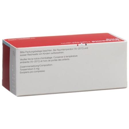 Torasemid Helvepharm 5 mg 100 tablets - PrimeCare Global